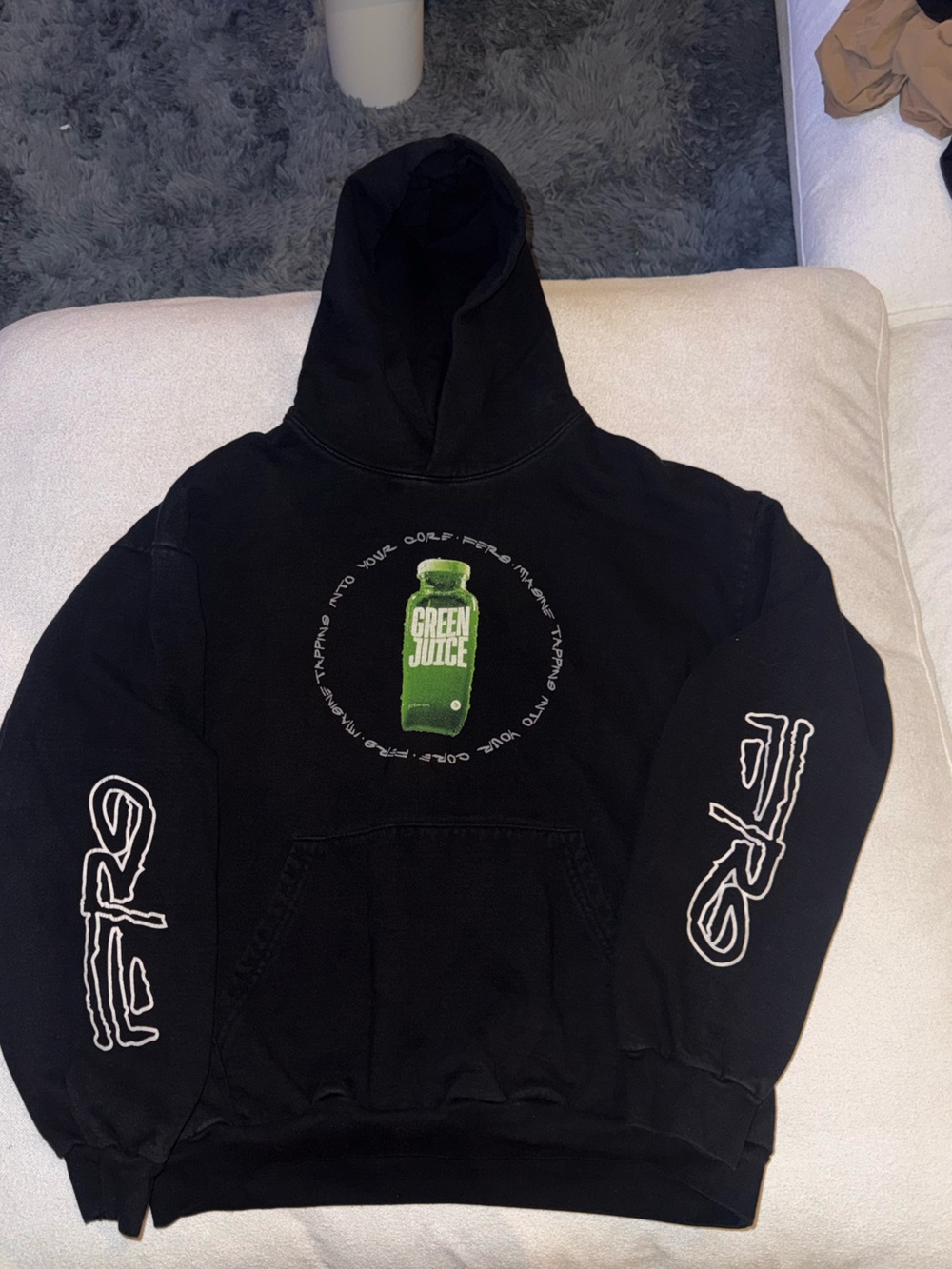 ASAP Ferg Green Juice Graphic Heavyweight Hoodie